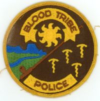 CANADA,ALBERTA,STANDOFF BLOOD TRIBE POLICE 1